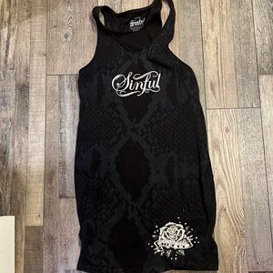 Sinful tank dress
